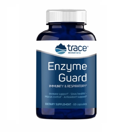 Таблетки для пищеварения Trace Minerals Enzyme Guard   (60 капс)
