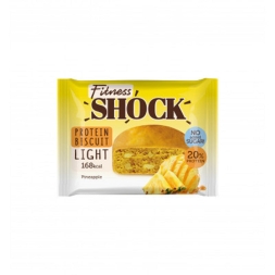 Десерты без сахара FitnesShock Protein Biscuit Light 1x10  (40 г)