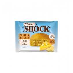 Десерты без сахара FitnesShock Protein Biscuit Light 1x10  (40 г)