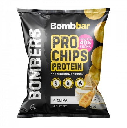 Протеиновые чипсы  BombBar PRO Chips Protein  (50 гр.)