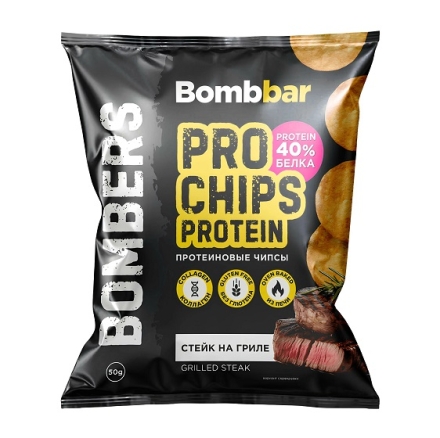 Протеиновые чипсы  BombBar PRO Chips Protein  (50 гр.)