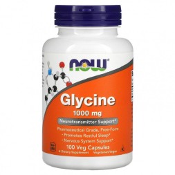 Глицин NOW Glycine   (100c.)