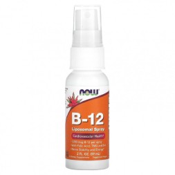 Витамин B12  NOW B-12 Liposomal Spray Liquid   (59ml.)