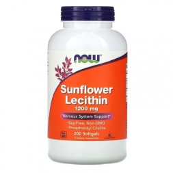 Лецитин NOW Sunflower Lecithin   (200c.)