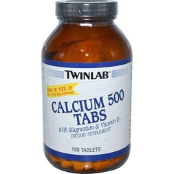 Кальций Twinlab Calcium 500  (180 таб)
