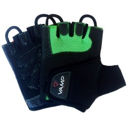 Мужские перчатки для фитнеса и тренировок VAMP RE-560 перчатки тренировочные  (зеленый)