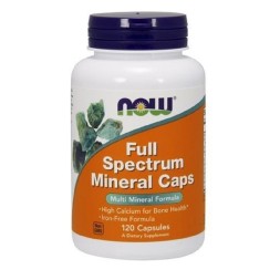 Минеральные комплексы NOW Full Spectrum Mineral Caps  (120 vcaps)