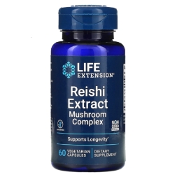 Специальные добавки Life Extension Reishi Extract Mushroom Complex   (60 vcaps)