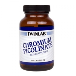 Пиколинат хрома Twinlab Chromium Picolinate  (200 капс)