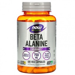 Аминокислоты в таблетках и капсулах NOW Beta-Alanine   (120c.)