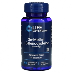 Специальные добавки Life Extension Se-Methyl L-Selenocysteine 200 mcg   (90 vcaps)