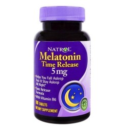 Мелатонин Natrol Melatonin 5 мг  (60 таб)