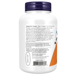 NAC  NOW NAC 1000 mg  (120 tabs)