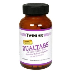 Спортивные витамины Twinlab Dualtabs  (100 таб)