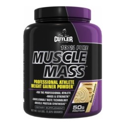 Высокобелковые гейнеры Cutler 100% Pure Muscle Mass  (2625 г)
