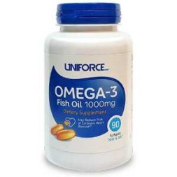 Омега-3 Uniforce Omega-3 Fish Oil 1000 мг  (90 капс)