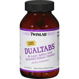 Спортивные витамины Twinlab Dualtabs  (200 таб)