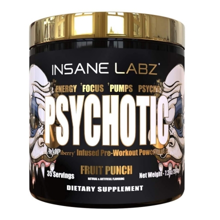Предтренировочные комплексы Insane Labz Psychotic GOLD  (200 г)