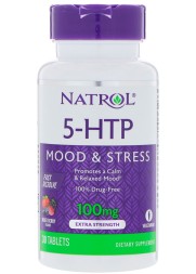5-HTP  Natrol 5-HTP 100 мг  (30 таб)