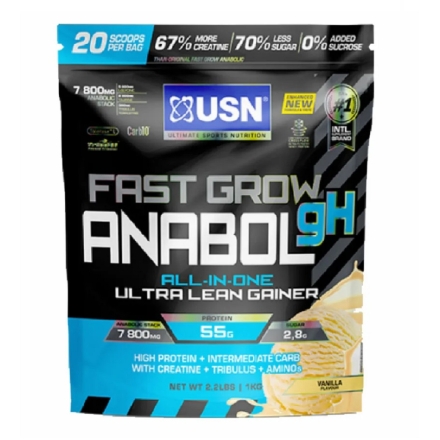 Гейнер USN Fast Grow Anabol gH   (1000g.)