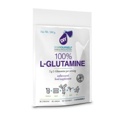 Аминокислоты в порошке DIY Nutrition 100% L-Glutamine  (500 г)