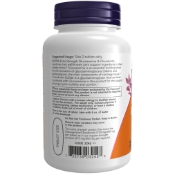 Глюкозамин Хондроитин NOW Glucosamine &amp; Chondroitin Extra Strength  (60 tabs)