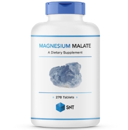 Малат магния SNT Magnesium Malate для укрепления нервов 200 mg    (270 tabs.)