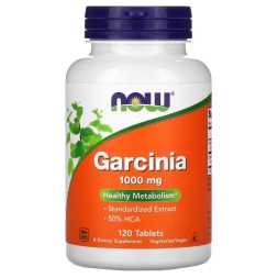 Комплексы витаминов и минералов NOW Garcinia 1000 mg   (120 tab.)
