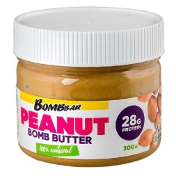 Диетические пасты BombBar Peanut Bomb Butter   (300g.)