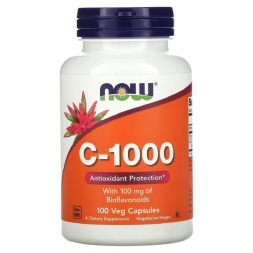 Отдельные витамины NOW C-1000  (100 капс)