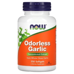 Общее укрепление организма NOW Odorless Garlic  (250 softgels)