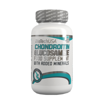 Глюкозамин Хондроитин BioTech USA Chondroitin Glucosamine  (60 капс)