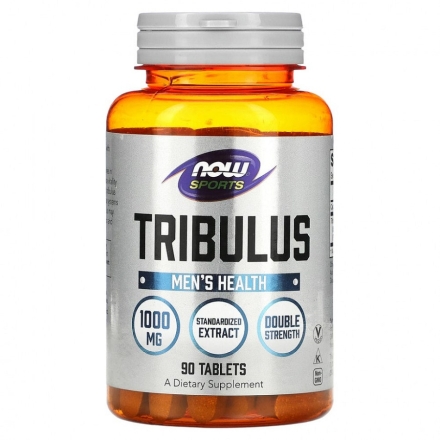 Трибулус NOW Foods Tribulus 1000 мг, добавка для спорта в таблетках  (90 таб)