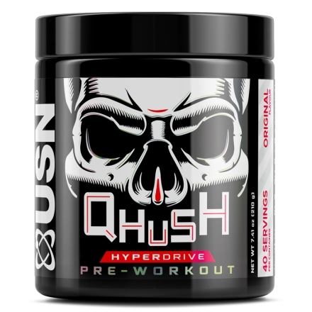Предтренировочные комплексы USN Qhush Hyperdrive Pre-Workout  (210 г)