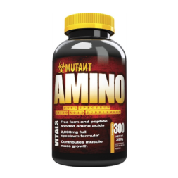 Аминокислоты в таблетках и капсулах Mutant Amino  (300 таб)