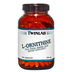 Орнитин Twinlab L-Ornitine  (100 капс)