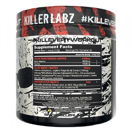 Предтрен Killer Labz Stim Reaper   (180 г)