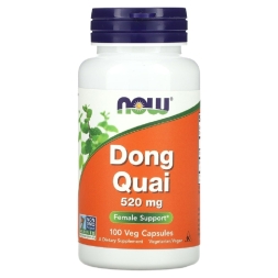 Общее укрепление организма NOW DONG QUAI 520mg   (100 vcaps)