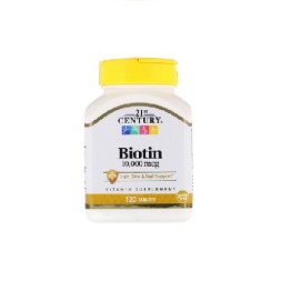 Биотин 21 Century Biotin 10,000 mcg  (120 таб)