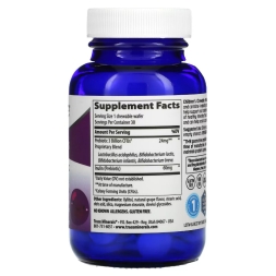 Таблетки для пищеварения Trace Minerals Children's Chewable Probiotic   (30 chewable wafers)