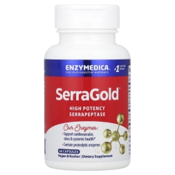 Специальные добавки ENZYMEDICA SerraGold   (60 caps.)
