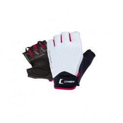 Женские перчатки для фитнеса CHIBA 40956 Lady Air    (Бело-розовые)