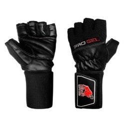 Мужские перчатки для фитнеса и тренировок Bison Перчатки 5004  (Чёрный)