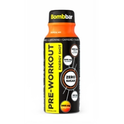 Предтренировочные комплексы BombBar Pre-Workout Energy Shot   (100 мл)