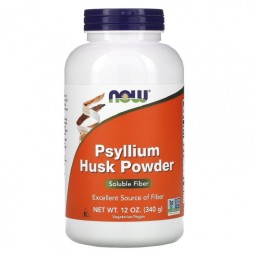 Препараты для пищеварения NOW Psyllium Husk Powder   (340 г)