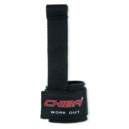 Лямки и крюки для тяги CHIBA Lifting Straps 40610   (Array / Чёрный)