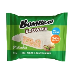 Десерты без сахара BombBar Brownie печенье глазированное 1x10  (50 гр.)