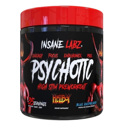 Предтренировочные комплексы Insane Labz Psychotic Hellboy   (247g.)