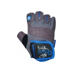 Женские перчатки для фитнеса Power System PS-2560 перчатки   (Серо-голубые)