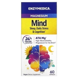 Магний ENZYMEDICA Magnesium Mind для успокоения  (60 капс)